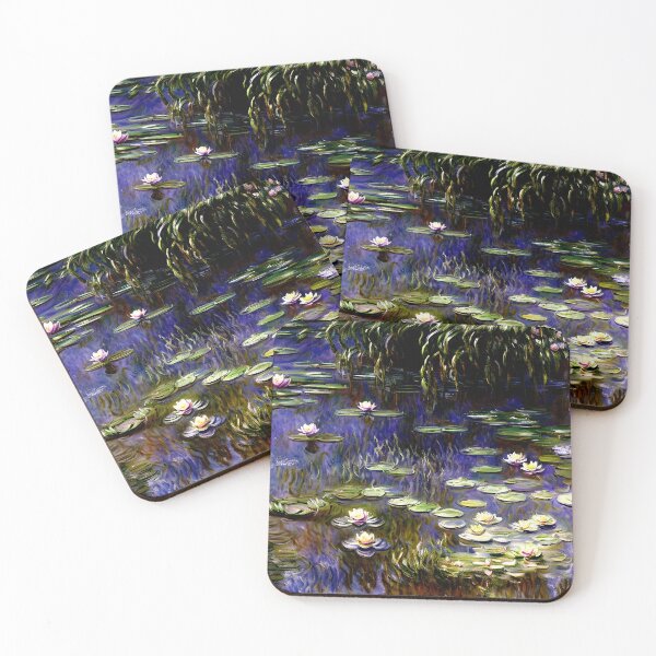 Item preview, Water Lilies: Yellow and Lilac designed and sold by artdesignsnow.