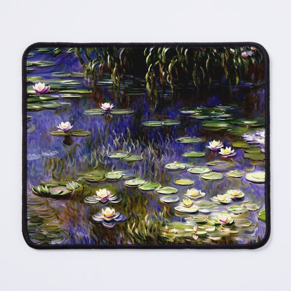 Item preview, Water Lilies: Yellow and Lilac designed and sold by artdesignsnow.