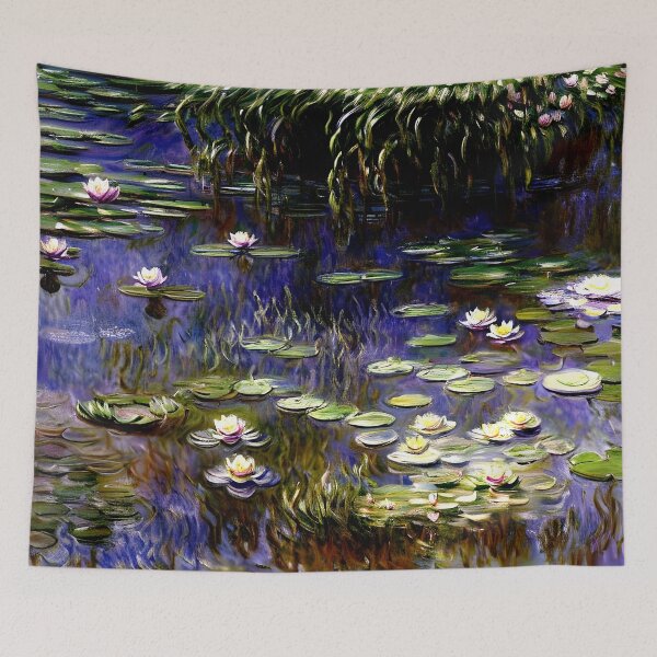 Item preview, Water Lilies: Yellow and Lilac designed and sold by artdesignsnow.