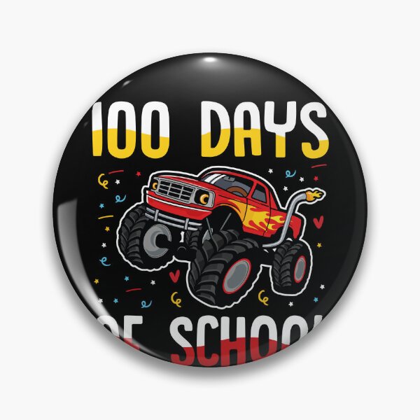 Item preview, 100 Days Of School Monster Truck Student Celebration designed and sold by PopStars1993.