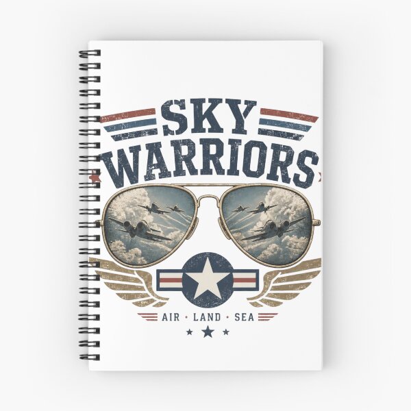 Item preview, Sky Warriors Vintage Aviation Sunglasses Military Aircraft Retro Fighter Pilot designed and sold by redblink store.