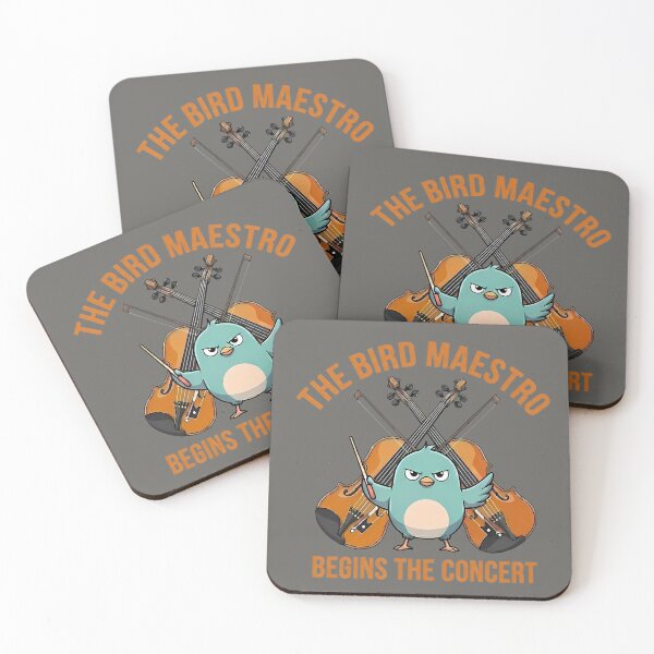 Item preview, Funny Angry Bird Violin Pun = Violin Quotes designed and sold by Art-Arcade6.