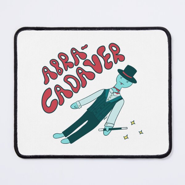 Item preview, Abracadaver Spooky Zombie Magician Cartoon Art designed and sold by Dresdendesign.