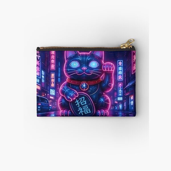 Item preview, Neon Maneki Neko designed and sold by kocha-014.