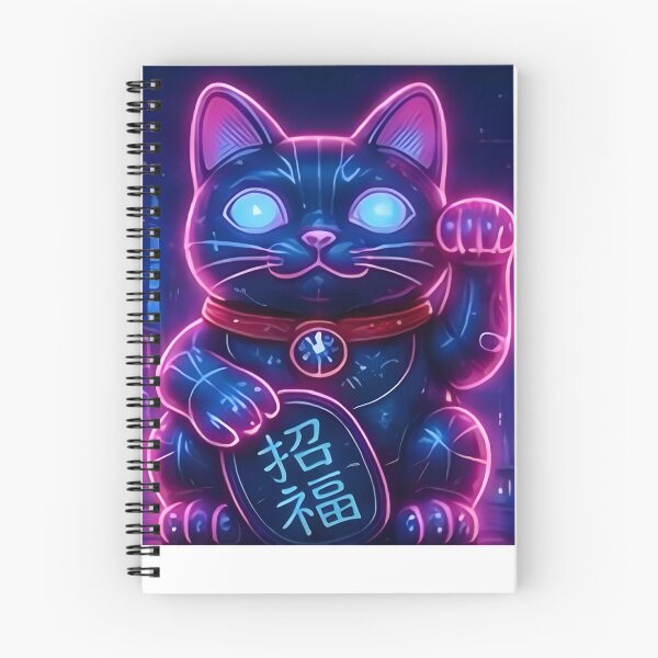 Item preview, Neon Maneki Neko designed and sold by kocha-014.