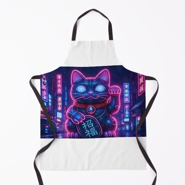 Item preview, Neon Maneki Neko designed and sold by kocha-014.
