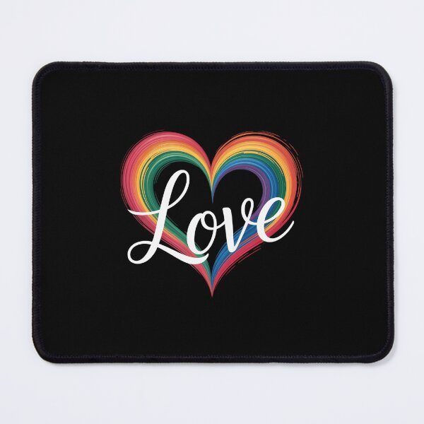 Item preview, Happy Pride Rainbow Heart LGBTQ Pride Month designed and sold by SapfireStuArt.