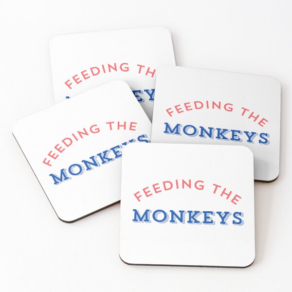 Item preview, Feeding the monkeys designed and sold by ArtistTejal.
