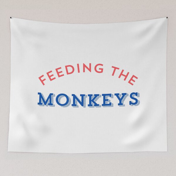 Item preview, Feeding the monkeys designed and sold by ArtistTejal.