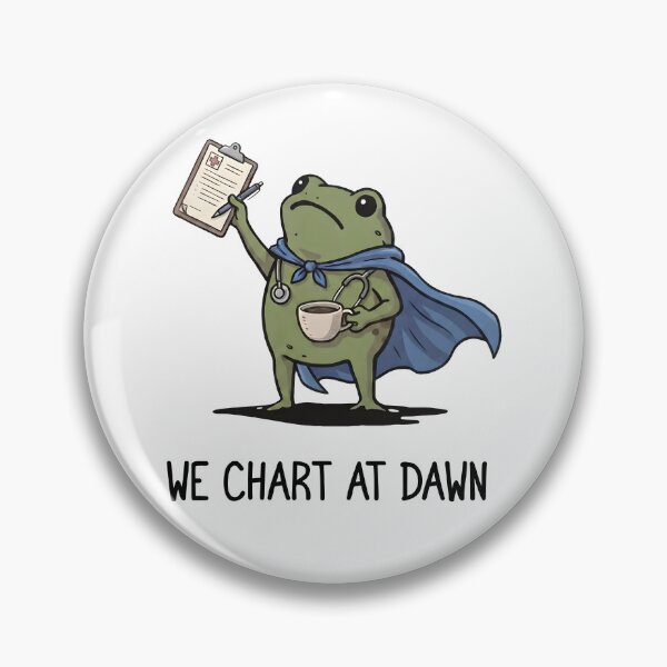 Item preview, We Chart At Dawn Nurse designed and sold by Johnny-Store.