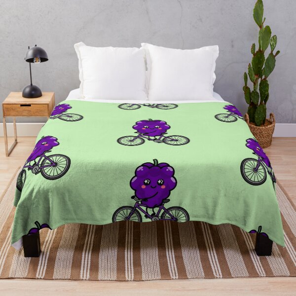 Item preview, Happy Grape on a Bicycle designed and sold by jo-e-basta.