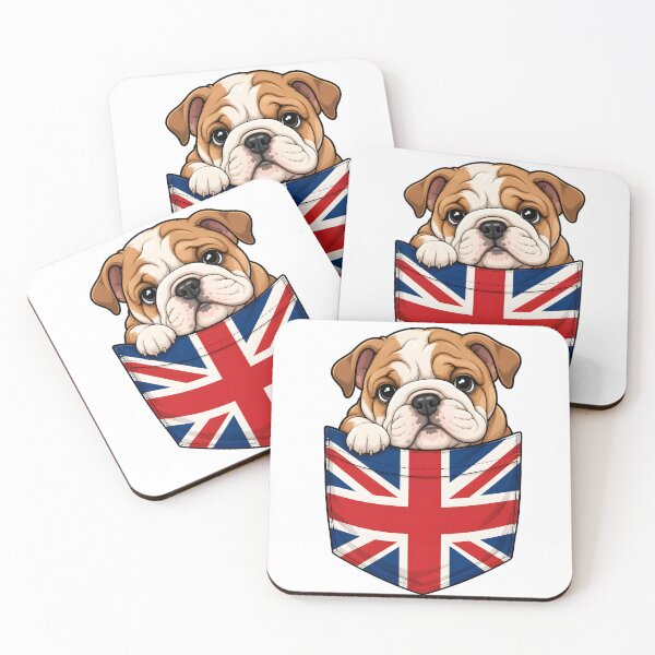 Item preview, Cute Bulldog Pocket Friend UK designed and sold by puredevn.