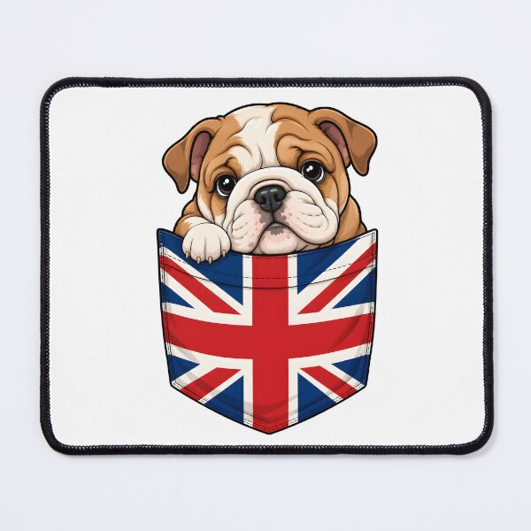 Item preview, Cute Bulldog Pocket Friend UK designed and sold by puredevn.