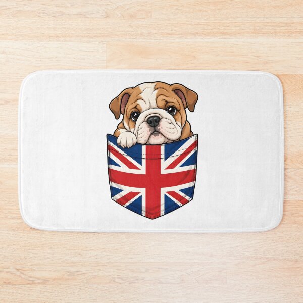 Item preview, Cute Bulldog Pocket Friend UK designed and sold by puredevn.