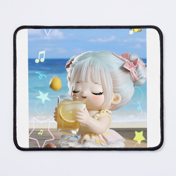 Item preview, Sweet Summer Lemon Tea Chibi Doll designed and sold by Nicole_83.