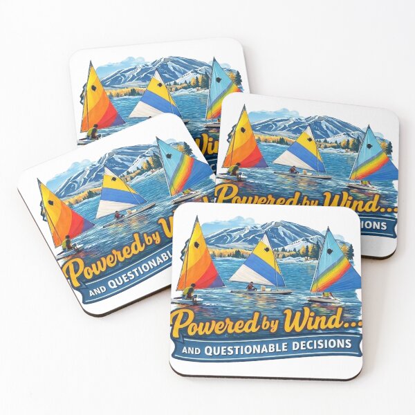 Item preview, Powered by Wind and Questionable Decisions Sunfish Sailboat designed and sold by francous03.