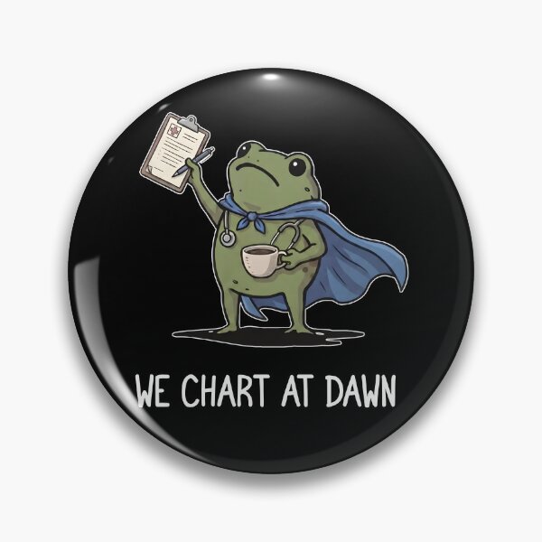 Item preview, We Chart At Dawn Nurse designed and sold by Johnny-Store.