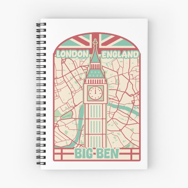 Item preview, Big Ben London Map UK England Monument Travel Gift Souvenir designed and sold by MapsByLeo.