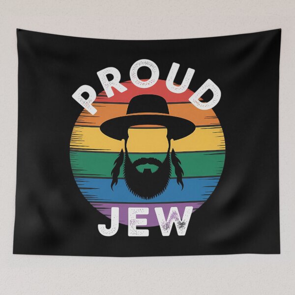 Item preview, LGBT Proud Jew Jewish designed and sold by SapfireStuArt.