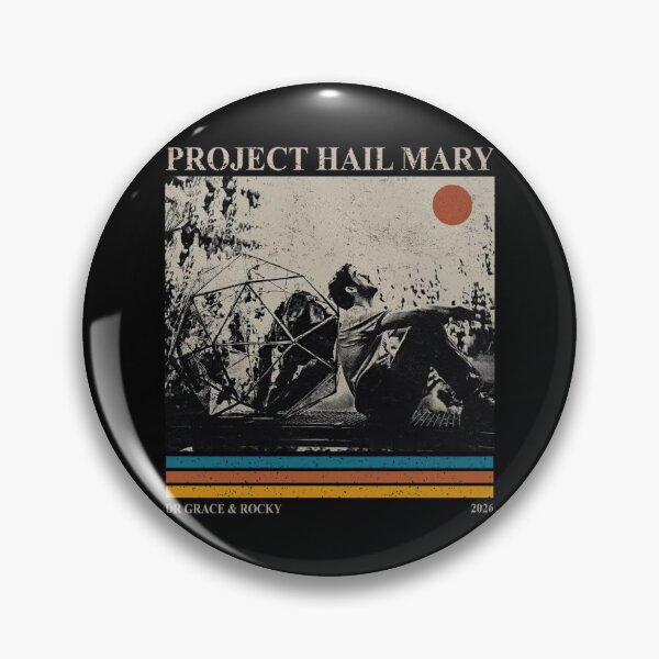 Item preview, Project Hail Mary Vintage Movie Poster designed and sold by StaceyOneLove.