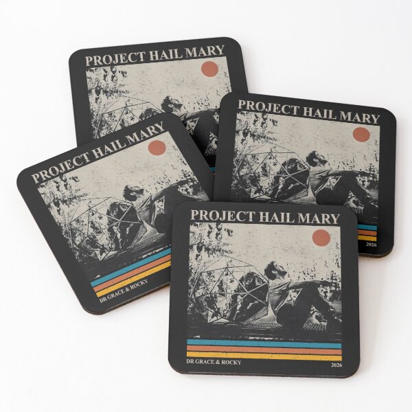 Item preview, Project Hail Mary Vintage Movie Poster designed and sold by StaceyOneLove.