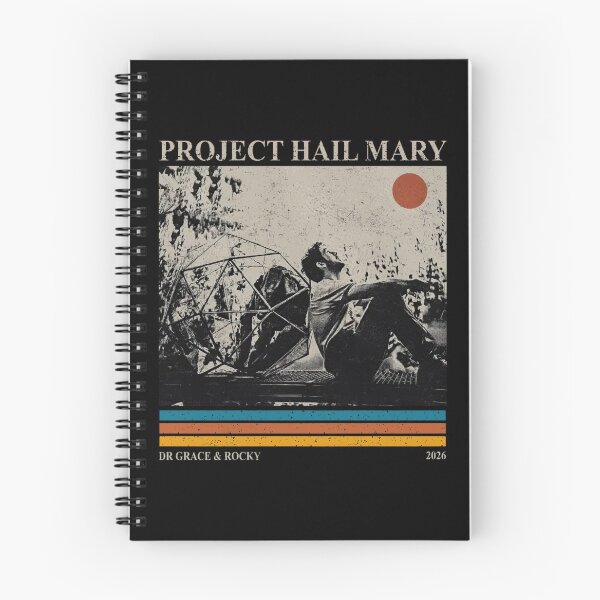 Item preview, Project Hail Mary Vintage Movie Poster designed and sold by StaceyOneLove.