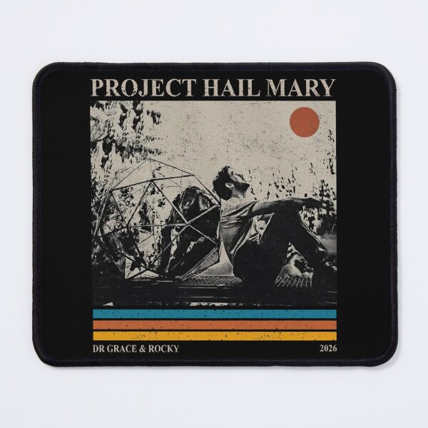 Item preview, Project Hail Mary Vintage Movie Poster designed and sold by StaceyOneLove.