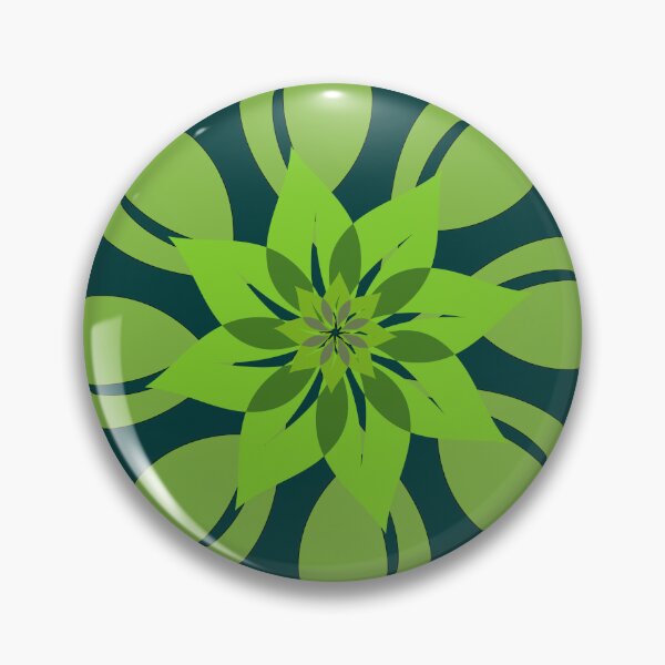 Item preview, Symmetrical Green Leaves Nature Art. designed and sold by Jyoti-Quotes.