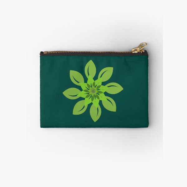 Item preview, Symmetrical Green Leaves Nature Art. designed and sold by Jyoti-Quotes.