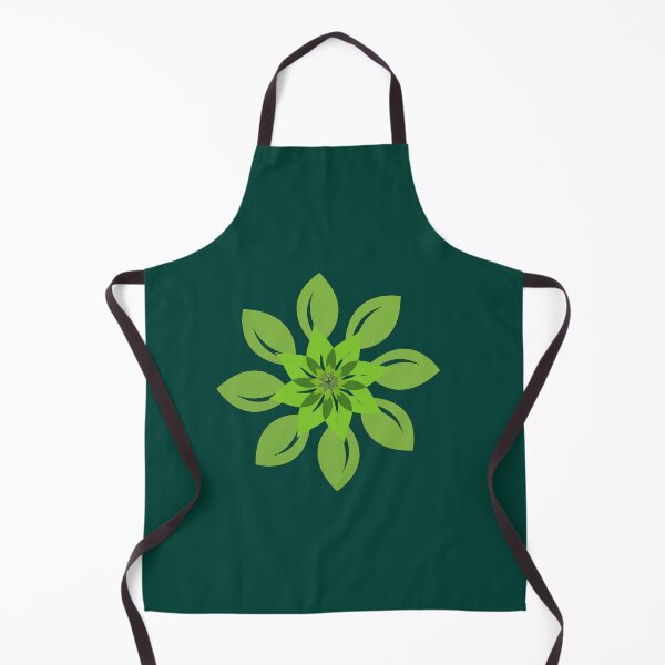 Item preview, Symmetrical Green Leaves Nature Art. designed and sold by Jyoti-Quotes.