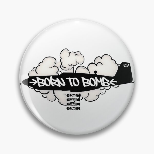 Item preview, Born To Bomb — Graffiti Zeppelin designed and sold by ENDTOENDSTORE.