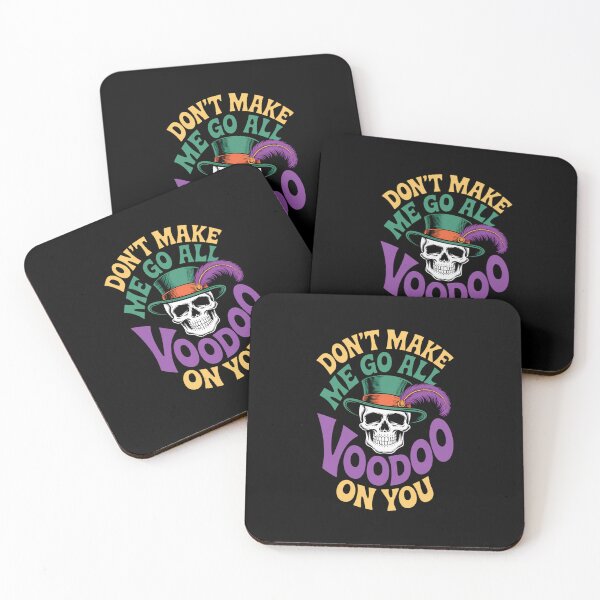 Item preview, Voodoo Quote - Witch Doctor Skull Mardi Gras Festival designed and sold by SapfireStuArt.