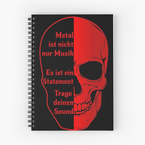 Item preview, Metal is not just music. Skull shirt. designed and sold by FMH.