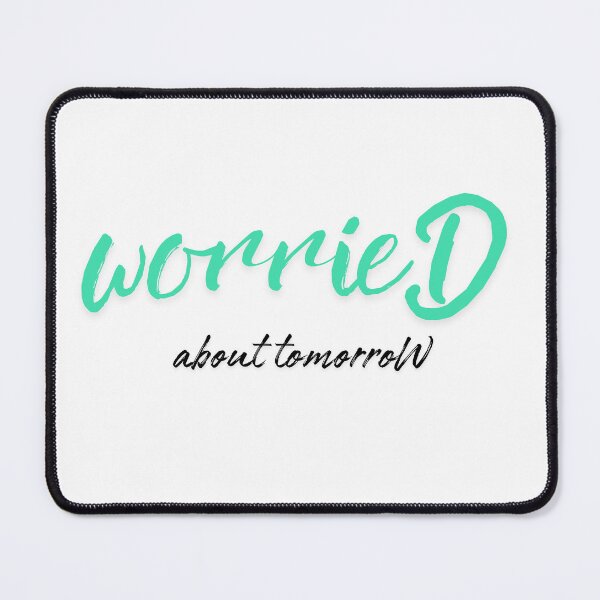 Item preview, Worried about tomorrow designed and sold by ArtistTejal.