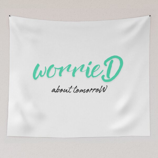 Item preview, Worried about tomorrow designed and sold by ArtistTejal.