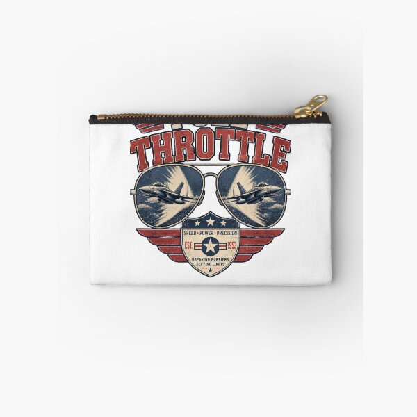 Item preview, Full Throttle Fighter Jets Aviator Sunglasses Vintage Military Aviation Est 1953 designed and sold by redblink store.