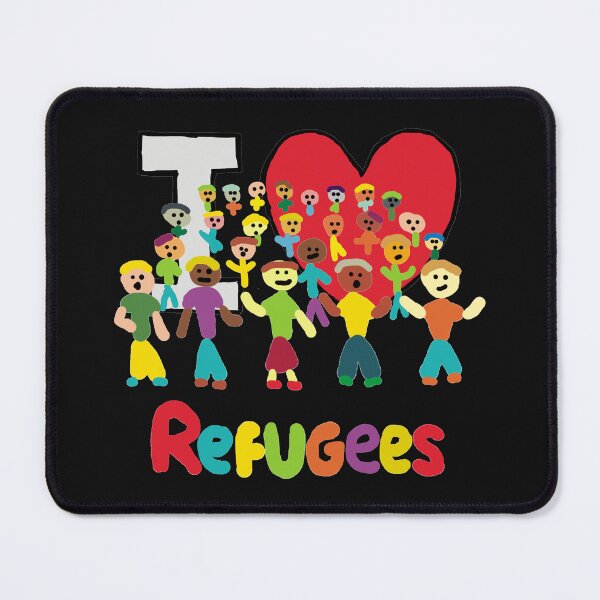 Item preview, I Love Refugees designed and sold by Mark-Ewbie.