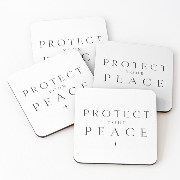 Item preview, Protect Your Peace – Minimalist Typography Shirt | Quiet Luxury Aesthetic | Soft Life Apparel designed and sold by BeaVibes.