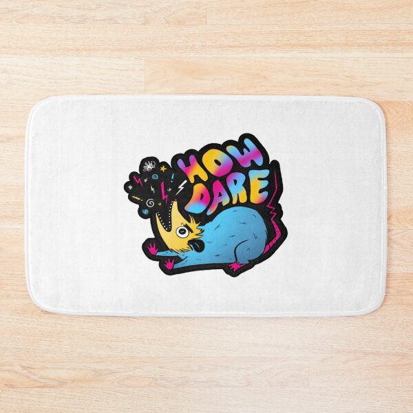 Item preview, How Dare Funny Possum Quirky Animal Meme Art designed and sold by Nicolealtdesign.