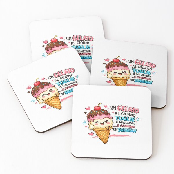Item preview, Funny Ice Cream Quote – A Gelato a Day Adds a Smile designed and sold by RipantinaFantasy .