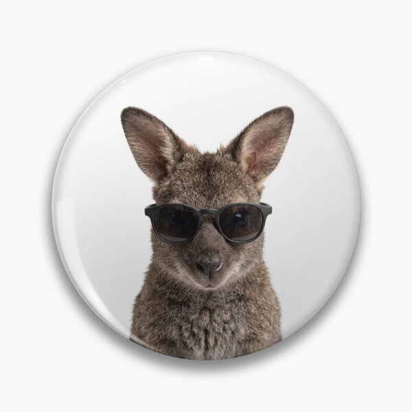 Item preview, Cute Baby Wallaby Wearing Sunglasses Funny designed and sold by RareLavender.