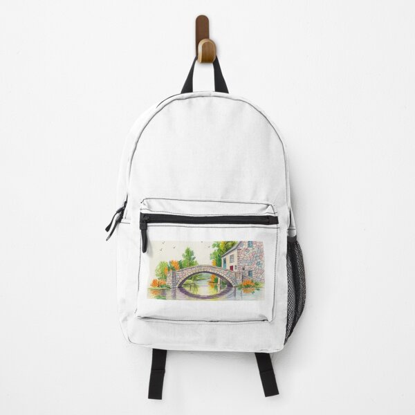 Item preview, Village Landscape designed and sold by SRDrawing.