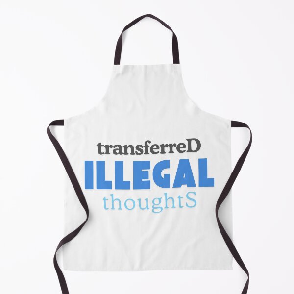 Item preview, Transferred illegal thoughts designed and sold by ArtistTejal.