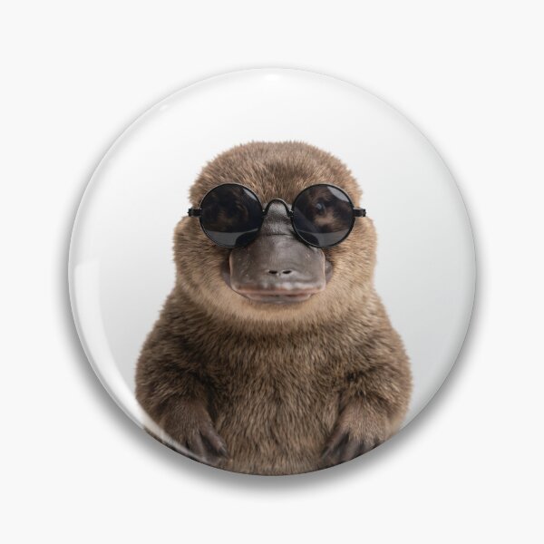Item preview, Cute Baby Platypus Wearing Sunglasses Funny designed and sold by RareLavender.