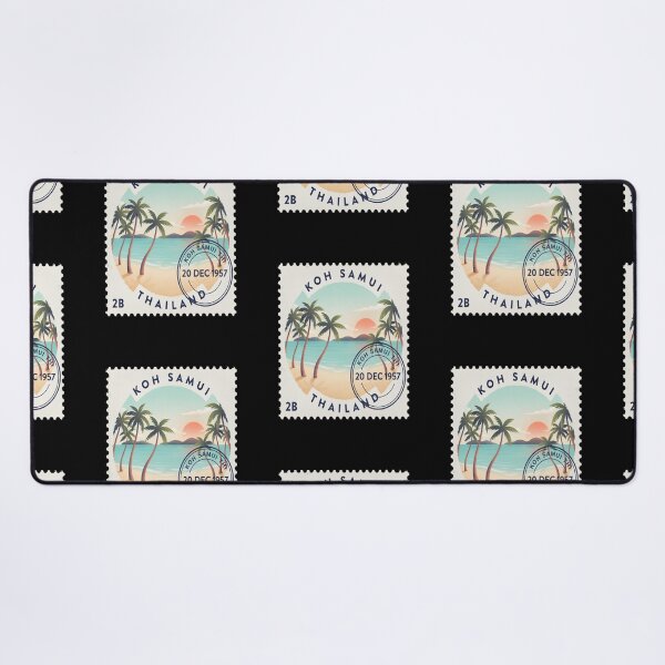 Item preview, Koh Samui Thailand Coastal Postage Stamp Travel Sticker designed and sold by stickercuffs.