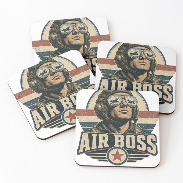 Item preview, Air Boss Vintage Fighter Pilot  designed and sold by redblink store.