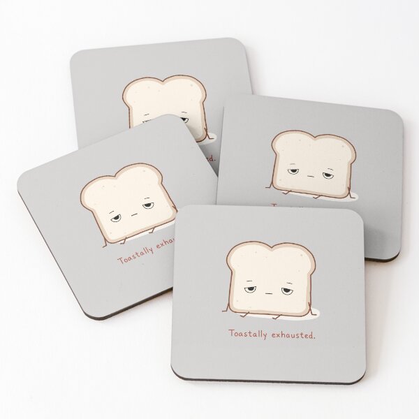 Item preview, Toastally exhausted bread slice designed and sold by Kiwaro.