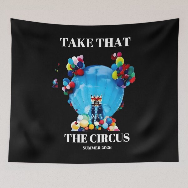 Item preview, The Circus Take That Tour Live Summer 2026 Fan Art designed and sold by ErinMeacham.