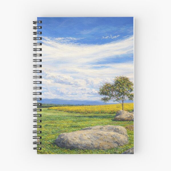 Item preview, Serene Spring Meadow and Golden Fields Landscape designed and sold by Ins-by-NP.