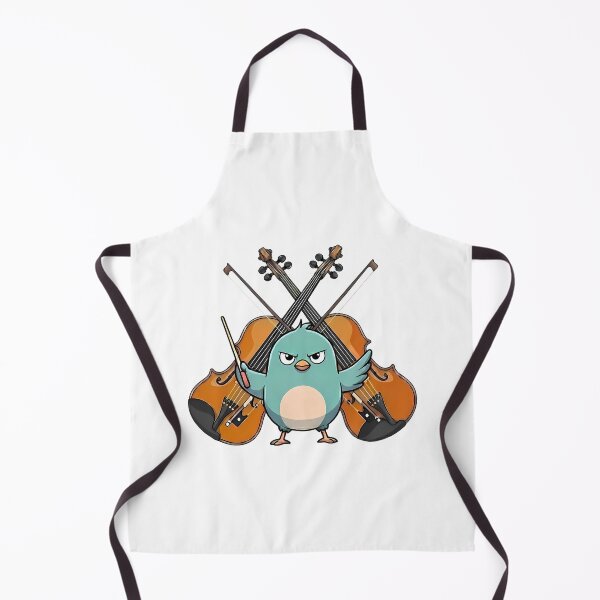 Item preview, Funny Angry Bird Violin Pun = Funny Orchestra Member  designed and sold by Art-Arcade6.